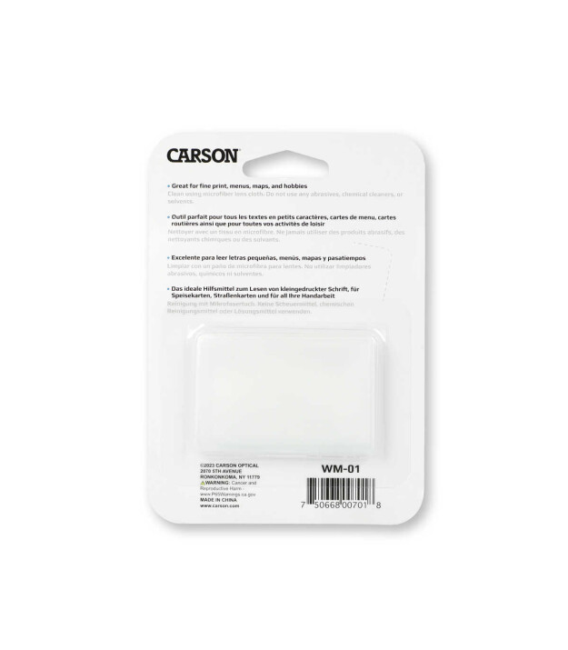 Carson 6X Spot Lens Cep Büyüteç Set (2 Adet) (2.5X)