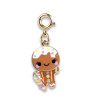 CHARM IT! Gold Swivel Gingerbread Man Charm