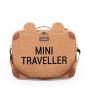 ChildHome Mini Traveller Valiz Kanvas, Teddy Kahve