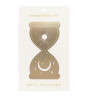 Designworks Ink Metal Kitap Ayracı // Hourglass