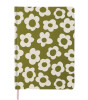 Designworks Ink Journal Defter - Jumbo (Soft Touch) // Green Groovy Floral