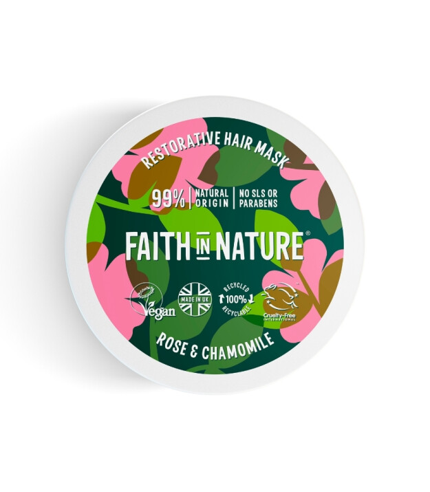 Faith in Nature %99 Doğal Onarıcı Bakım Maskesi // Gül & Papatya (Rose & Chamomile)