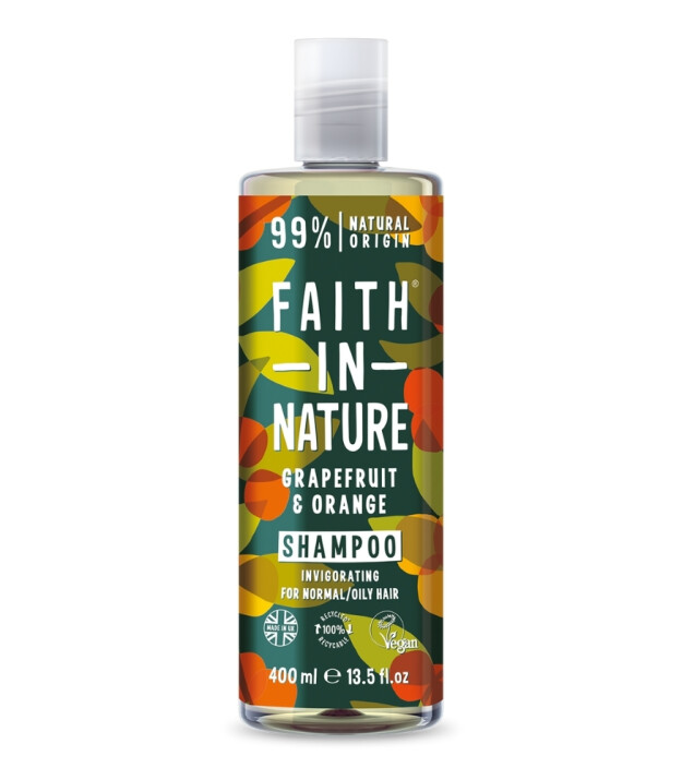 Faith in Nature %99 Doğal Tazeleyici Şampuan // Greyfurt&Portakal (Grapefruit&Orange)