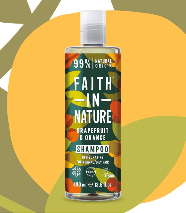 Faith in Nature %99 Doğal Tazeleyici Şampuan // Greyfurt&Portakal (Grapefruit&Orange)