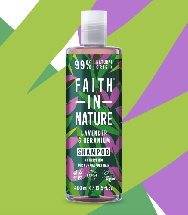 Faith in Nature %99 Doğal Sakinleştirici Şampuan // Lavanta&Sardunya (Lavender & Geranium)