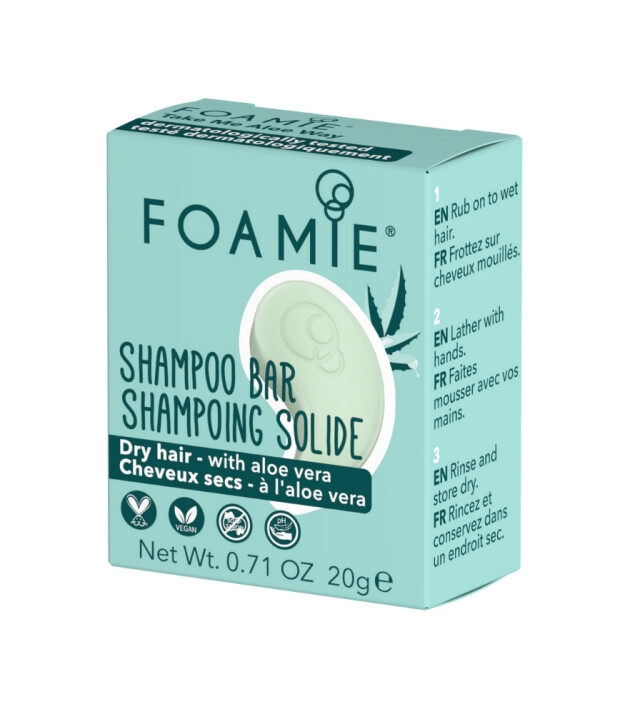 Foamie Shampoo Bar Katı Şampuan - Travel Size // Take Me Aloe Way