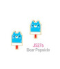 Girl Nation Cutie Studs- Bear Popsicle