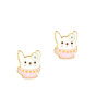 Girl Nation Cutie Studs / Küpe- Bunny Tea Time