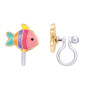 Girl Nation Clip On Klipsli Küpe // Rainbow Fish