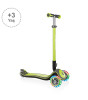 Globber Elite Deluxe Işıklı Scooter // Yeşil