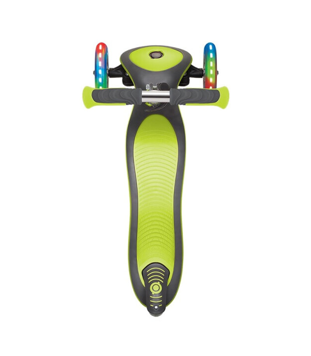 Globber Elite Deluxe Işıklı Scooter // Yeşil