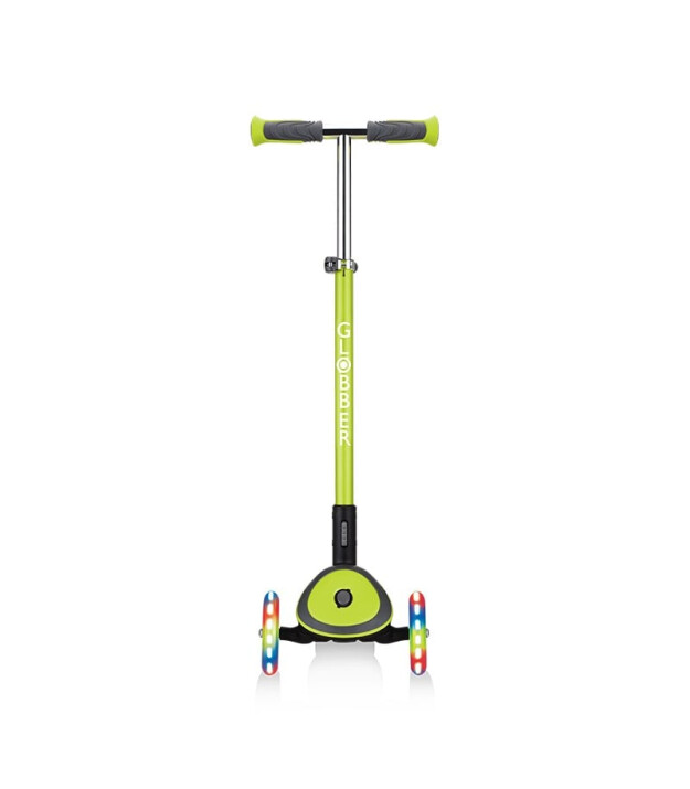 Globber Elite Deluxe Işıklı Scooter // Yeşil