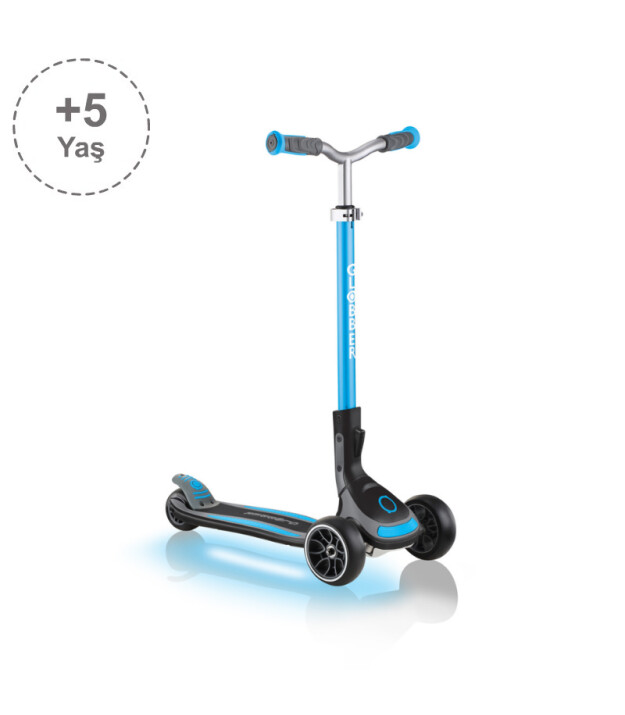 Globber Ultimum Işıklı Scooter // Mavi