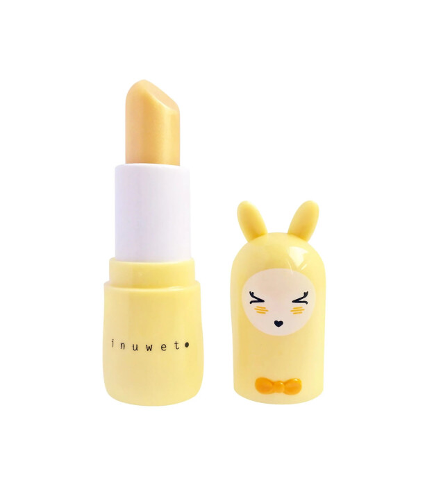 Inuwet Bunny Lip Balm // Glitter Gold - Pineapple