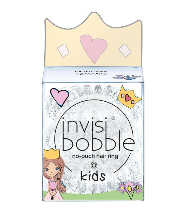 Invisibobble Kids Saç Tokası (3 Adet) // Princess Sparkle