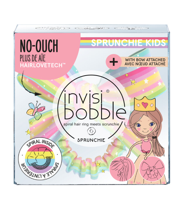 Invisibobble Sprunchie Slim W Bow Saç Tokası // Let‘s Chase Rainbows