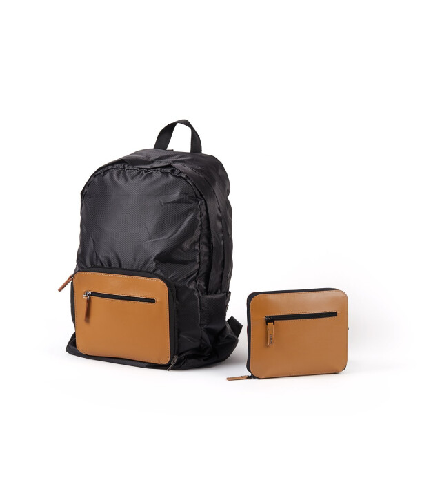 Lexon Packable Katlanabilir Sırt Çantası // Brown