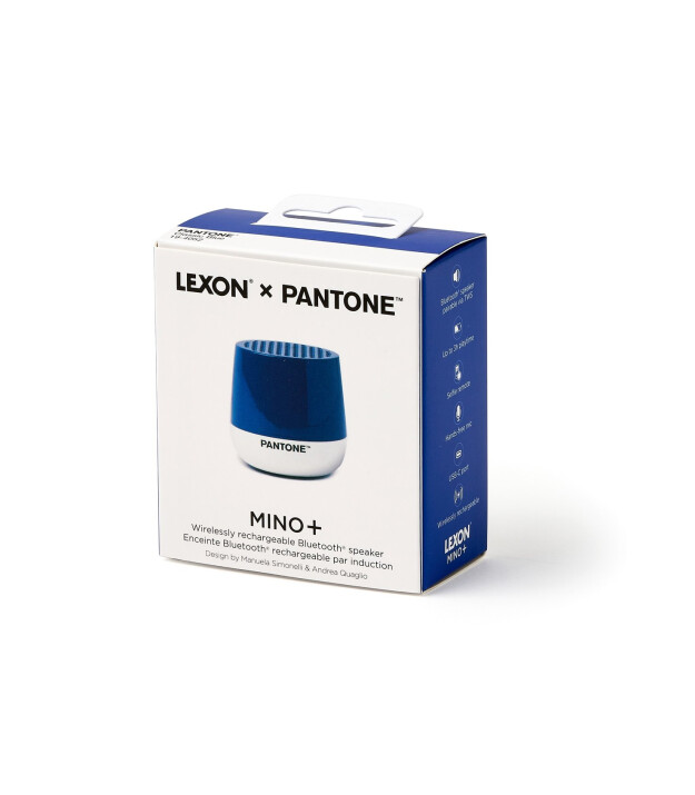 Lexon x Pantone Mino Bluetooth Hoparlör // Blue