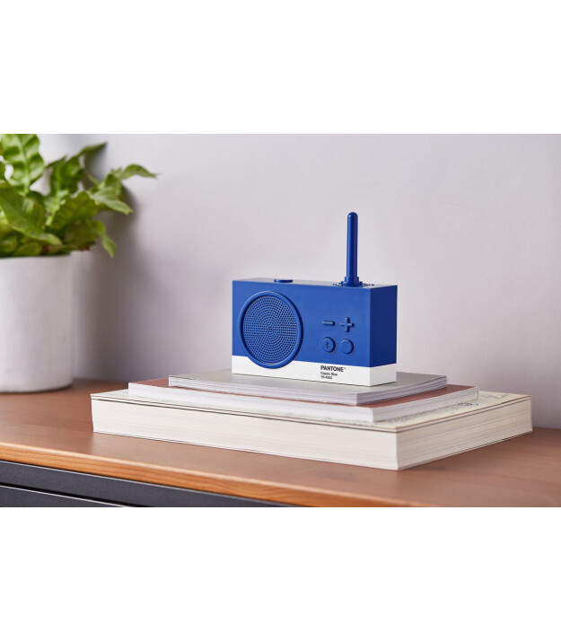 Lexon x Pantone Tykho 3 Bluetooth Hoparlör ve Radyo // Blue