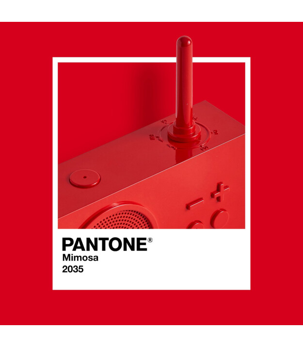 Lexon x Pantone Tykho 3 Bluetooth Hoparlör ve Radyo // Red