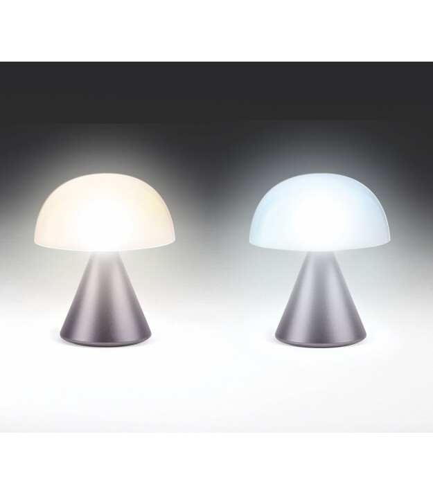 Lexon Mina Led Lamba // Metalic Grey