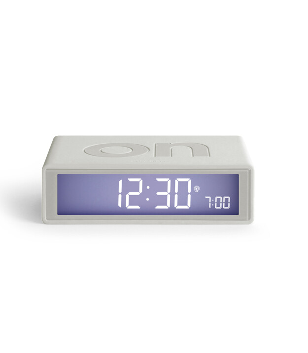 Lexon Flip Plus Alarm Saat // White