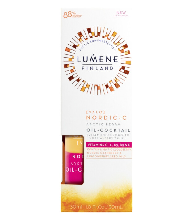 Lumene Arctic Berry Oil-Cocktail - Leke Karşıtı Multivitamin Kokteyli (30 ml)