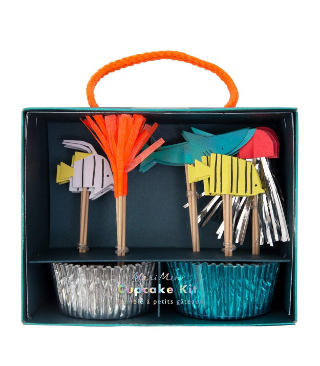 Meri Meri Cupcake Kit // Deniz Altı