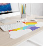 Mustard Mouse Pad // Rainbow