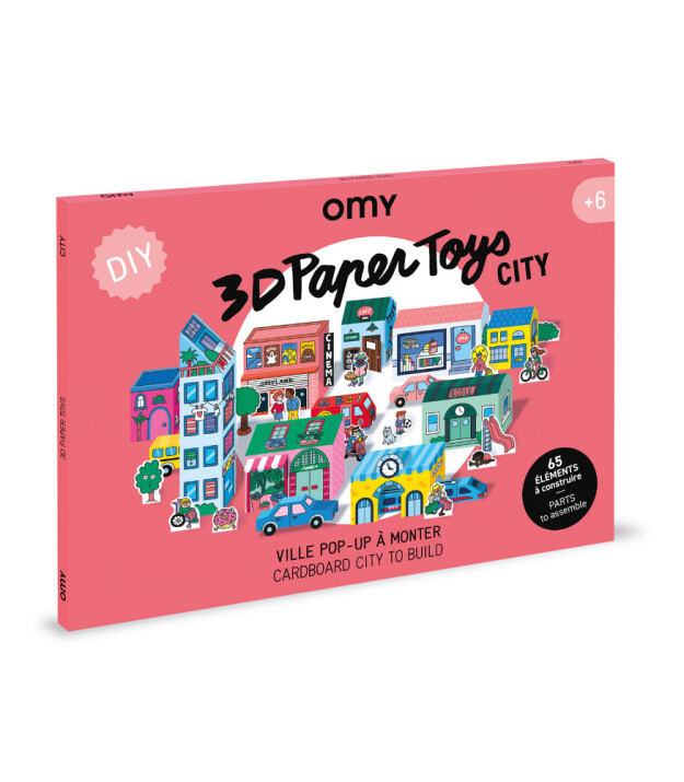 OMY 3D Paper Toys // City