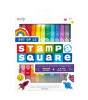 Ooly Stamp-A-Square Çift Uçlu Keçeli Kalem (12 Adet)