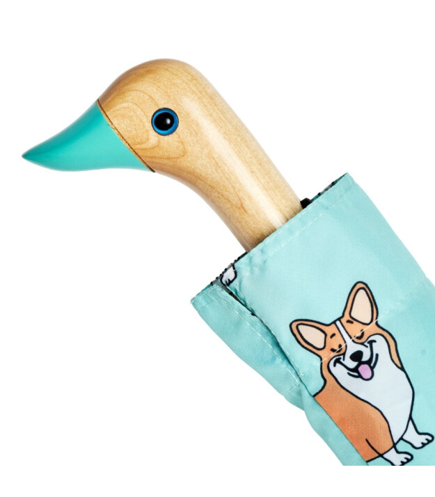 Original Duckhead Duck Kompakt Şemsiye // Corgi Mint