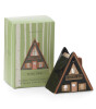 Paddywax No. Tütsü ve Tea Light Cabin Ev Mumluk // No: 01 Nordic Cabin