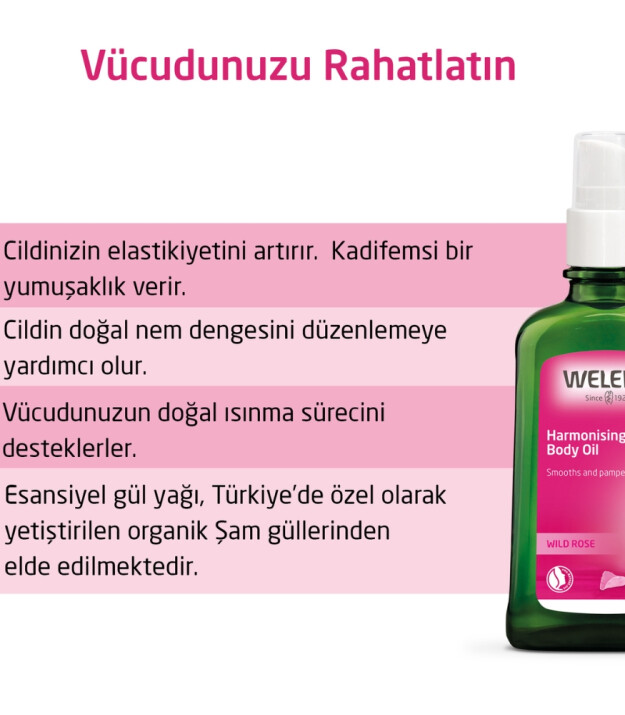 Weleda Rahatlatıcı Vücut Bakım Yağı // Gül