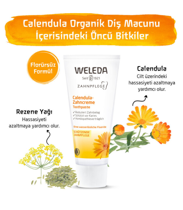 Weleda Organik Diş Macunu // Calendula Özlü