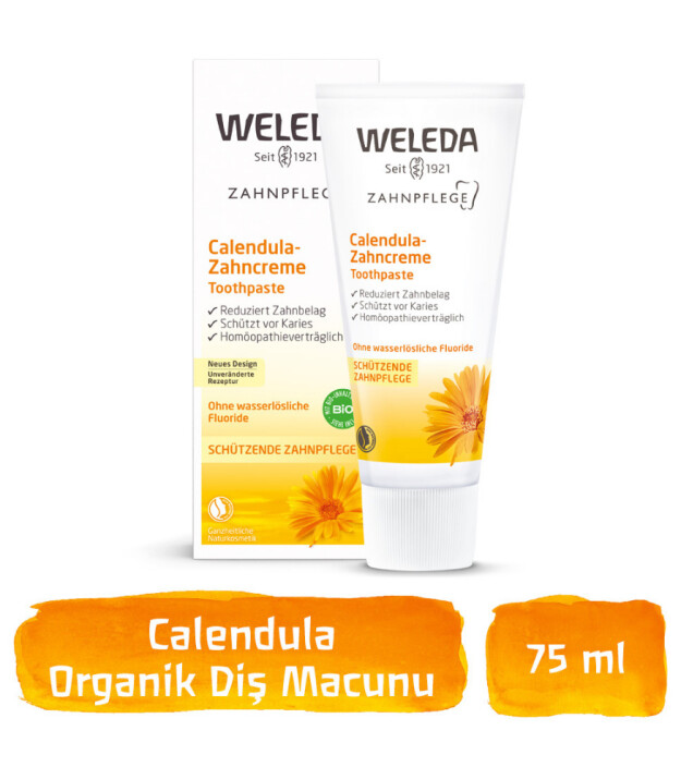 Weleda Organik Diş Macunu // Calendula Özlü