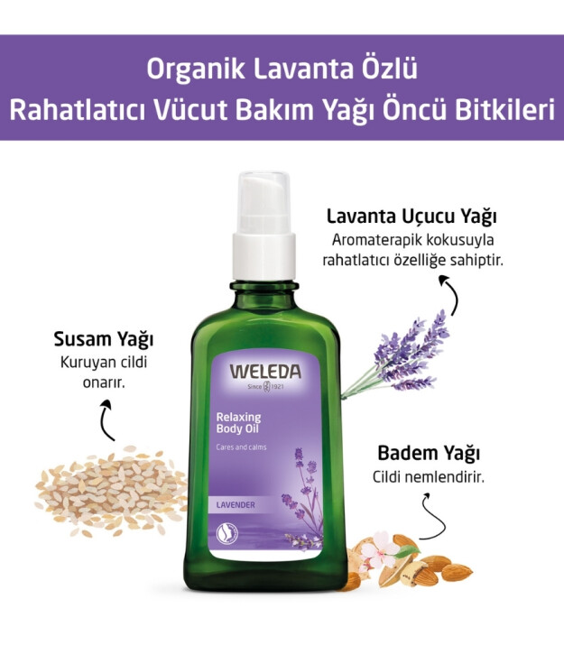 Weleda Rahatlatıcı Vücut Bakım Yağı // Lavanta