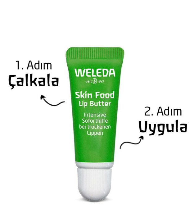 Weleda Skin Food Organik Besleyici Dudak Balmı