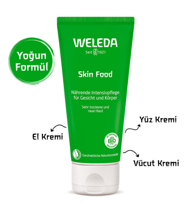 Weleda Skin Food Nemlendirici ve Besleyici Organik Bakım Kremi