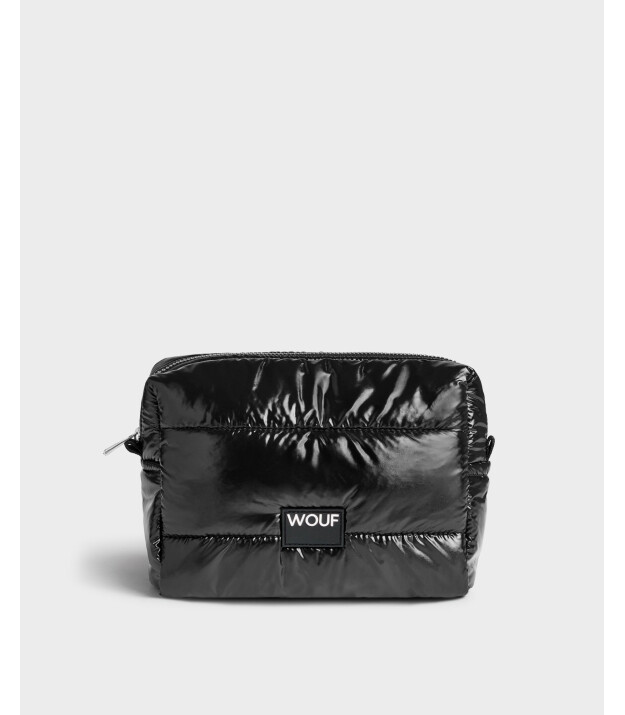 Wouf Toiletry Bag Makyaj Çantası // Black Glossy